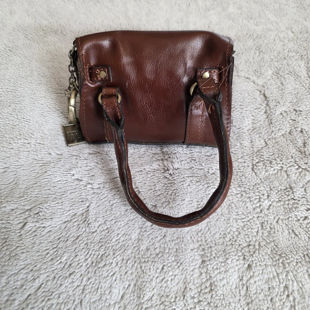 Patricia Nash Rich Brown Mini Bag - Picture 4 of 12